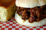 SoulFire Chopped Brisket Sandwich