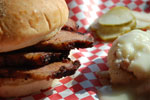 SoulFire Sliced Brisket Sandwich